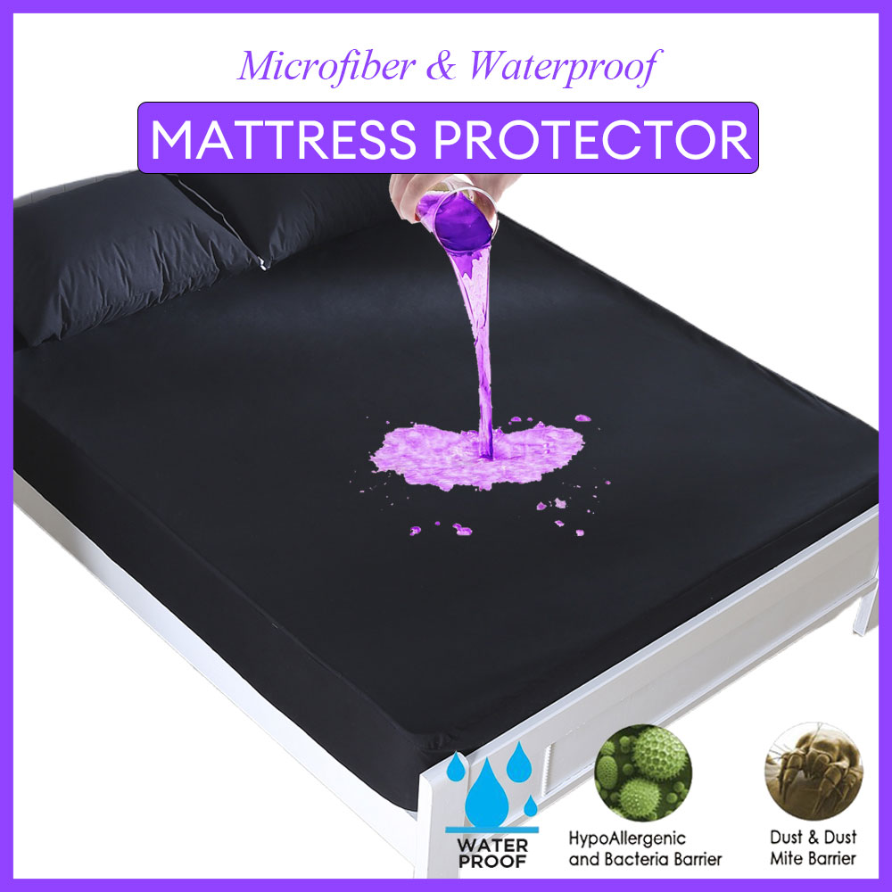 Mattress Pad Topper - 솔리드 매트리스 보호대 방수 시트 커버