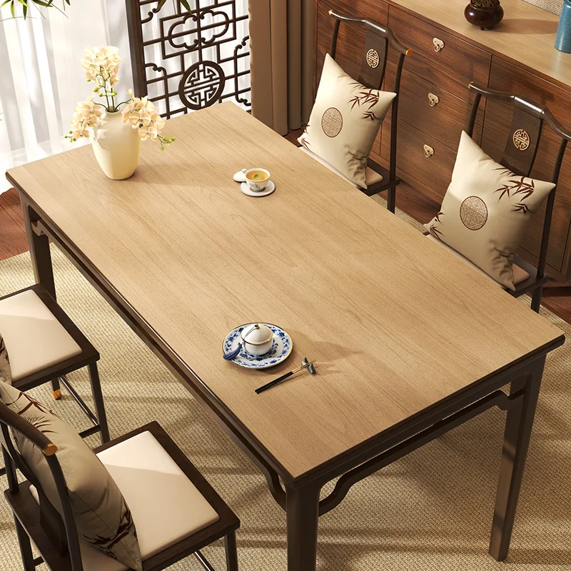 Home Textiles News - 새로운 와비사비 스타일의 PU 가죽 테이블보