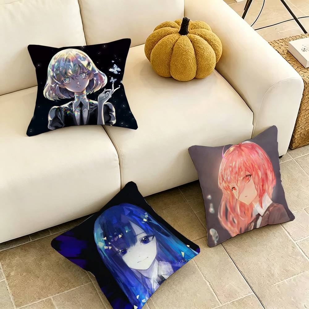 Home Landing Textiles - L-Land of the L-Lustrous Square 양면