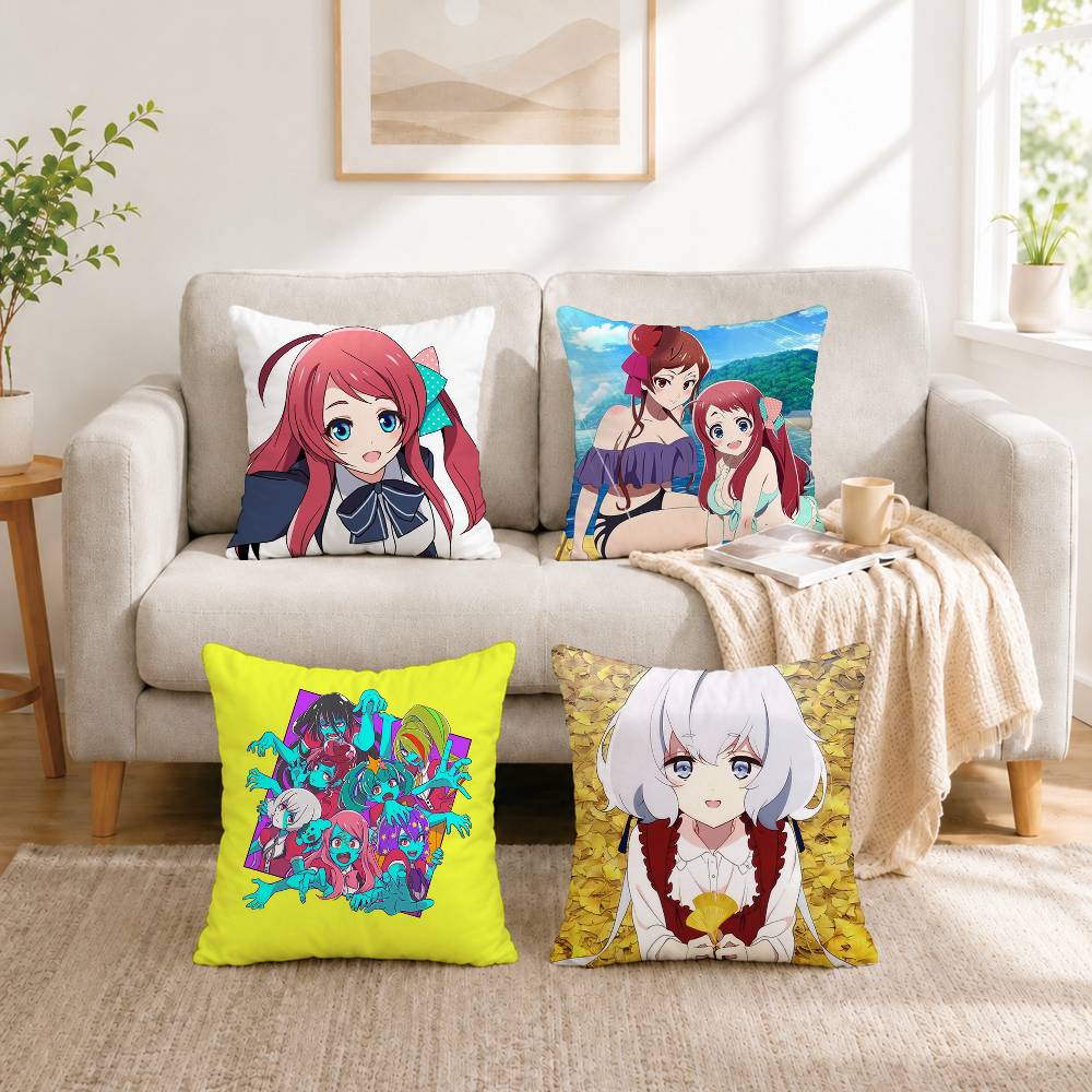 Home Landing Textiles - A-Anime Zombie Land Saga 베개 케이스