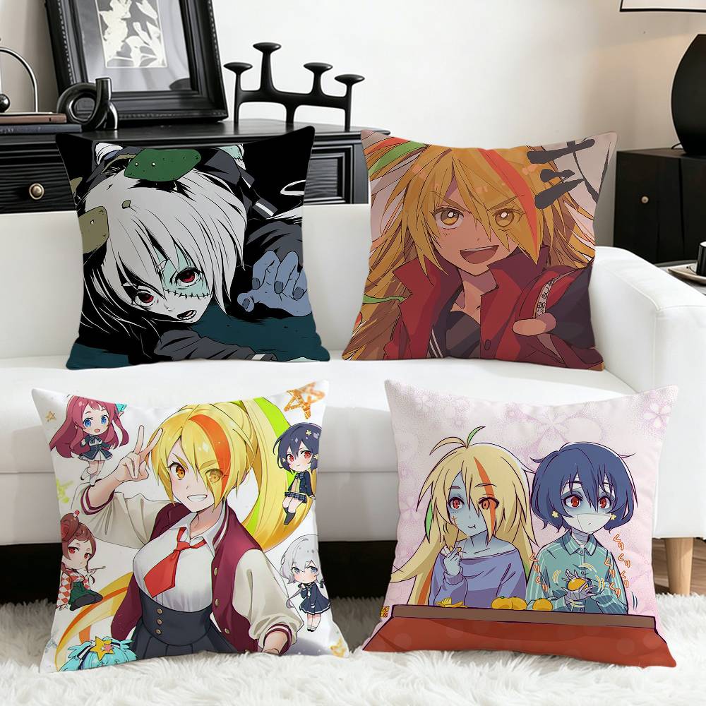 Home Landing Textiles - 애니메이션 ZOMBIE-LAND-SAGA 다양한 크기의 사각형 베개