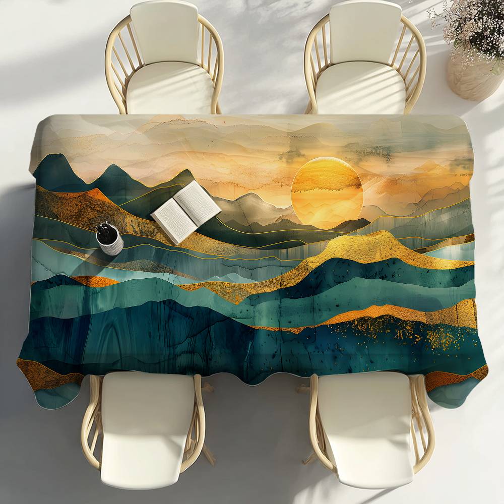 Home Landing Textiles - 산지 테마 테이블보 파티 장식 식당