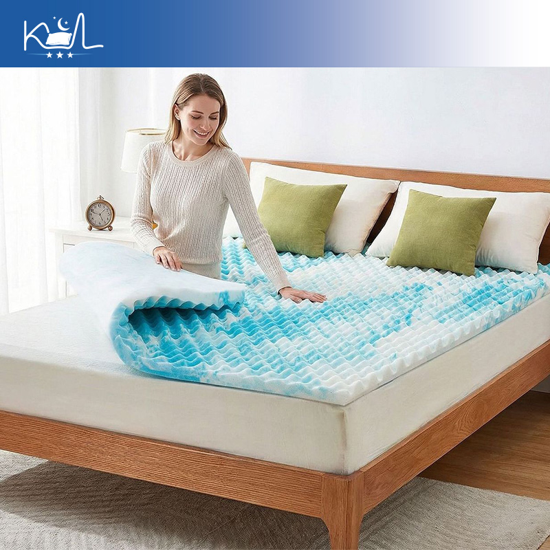 블루 스펀지 매트리스 패드, 가정용, 학생 기숙사용 부 - Mattress Pad Topper 리뷰 및 가격