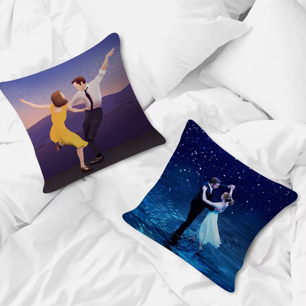 영화 라라랜드 만화 시리즈 사각 베개 커버 부드러운 허 - Home Landing Textiles 리뷰 및 가격