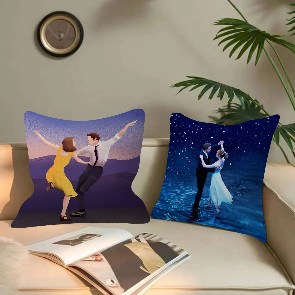 영화 라라랜드 만화 시리즈 사각 베개 커버 부드러운 허 - Home Landing Textiles 리뷰 및 가격