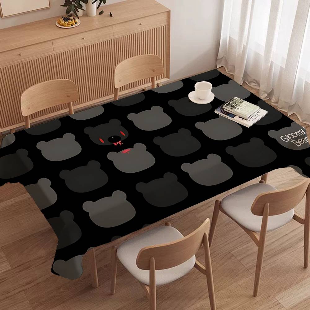 만화 그로미 베어 테이블보 가정용 저녁 식사 파티 테이 - Home Textiles News 리뷰 및 가격