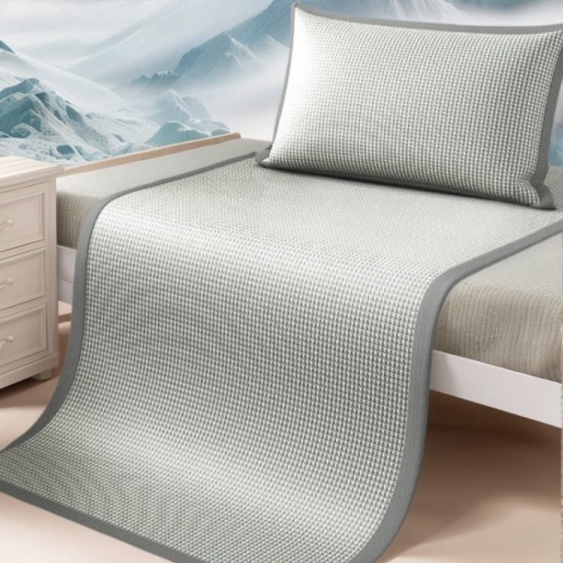 대학생용 아이스 실크 수면 매트 1개, 여름용 자카드  - Mattress Pad Topper 리뷰 및 가격