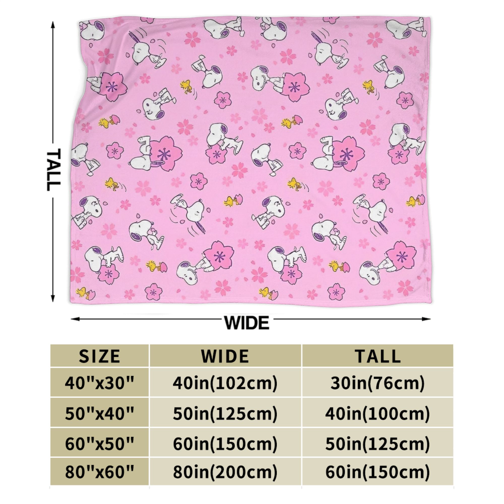 핑크 스누피 우드스탁 니트 담요 만화 플리스 담요 여름 - Home Textiles Blanket 리뷰 및 가격