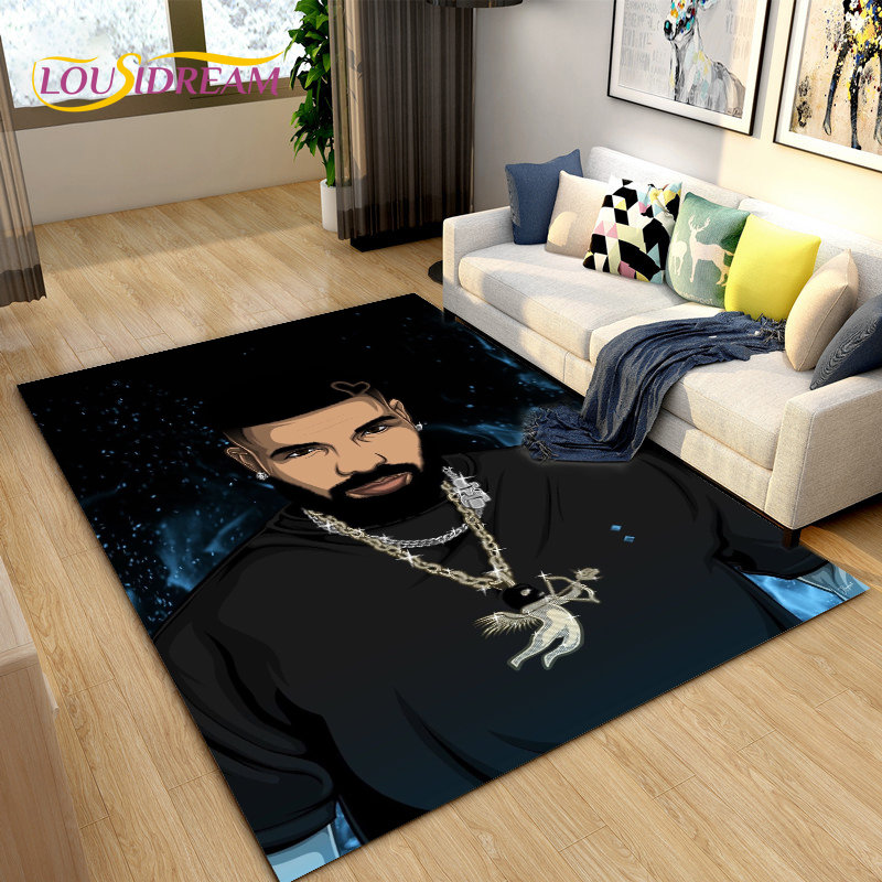 힙합 아트 래퍼 레전드 스타 영역 러그, 대형 카펫 러 - Home Art Textiles 리뷰 및 가격