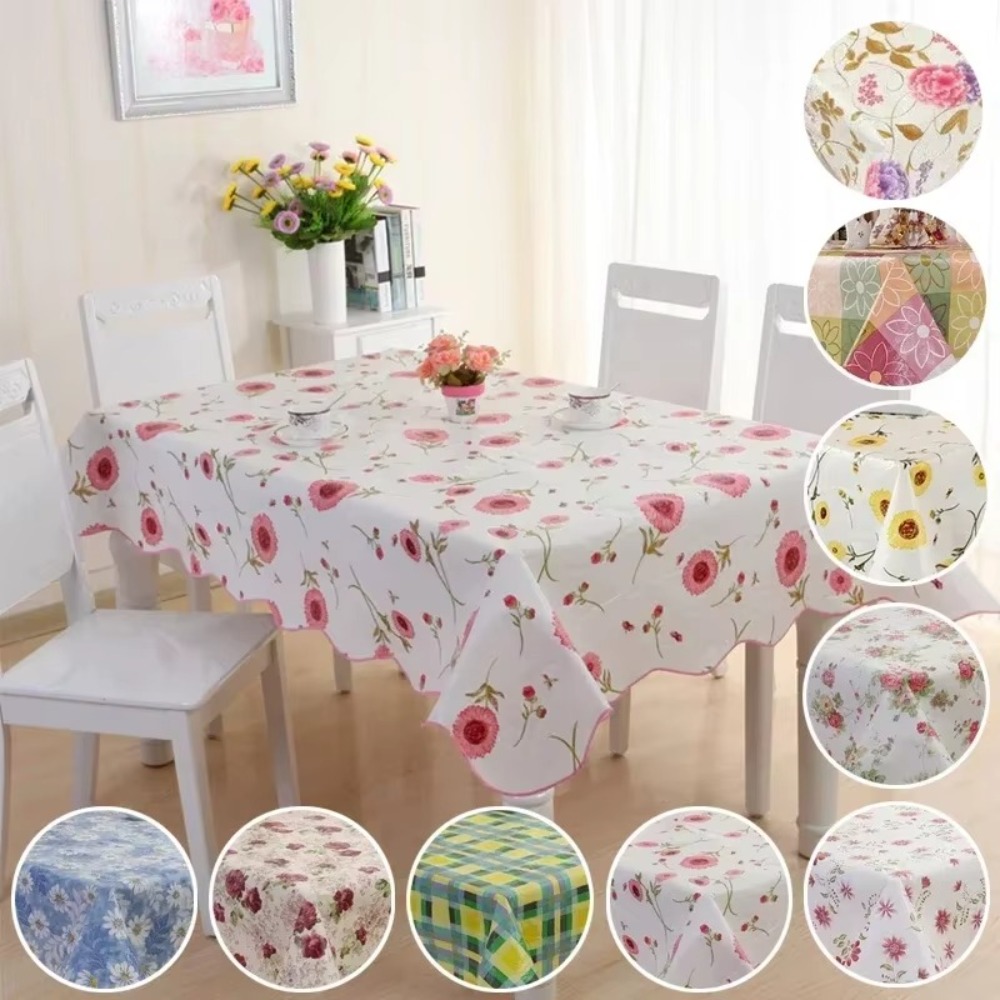 Waterproof PVC Table Cloth Hom - Home Textiles News 리뷰 및 가격