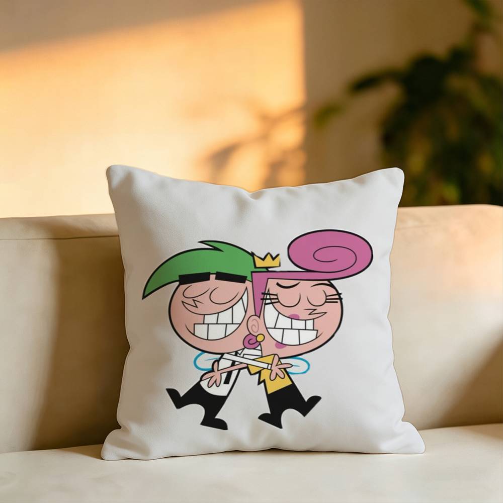 만화 The Fairly O-OddParents Squ - Home Textiles Fair 리뷰 및 가격